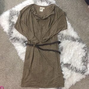Cute lil Brown Belted Dress